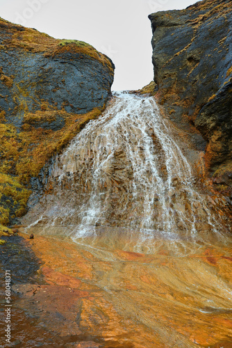 Waterfall in Southern Iceland. © Fernando