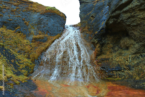 Waterfall in Southern Iceland. © Fernando