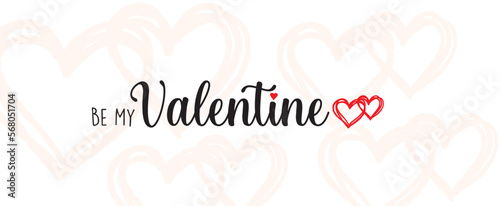 Valentines day background with heart pattern, ideal for vector illustration, Wallpaper, flyers, postcards, web template, invitation, posters, brochure, banners.