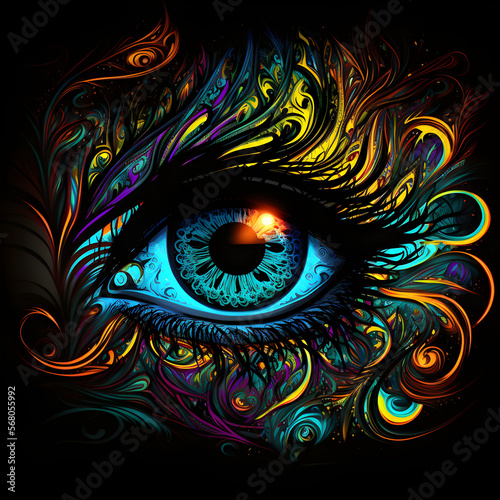 eye of the person, Graphic Eye, poster with eye