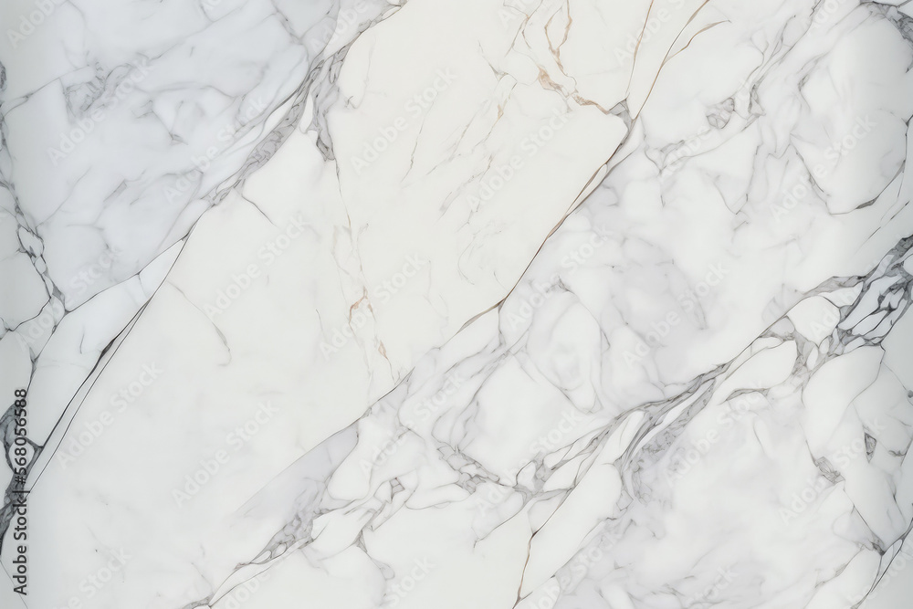 Natural Carrara Marble Stone Background For Interior Abstract Home Decoration Using Ceramic Wall Floor And Granite Tiles Surface, Statuario Marble Texture. Generative AI