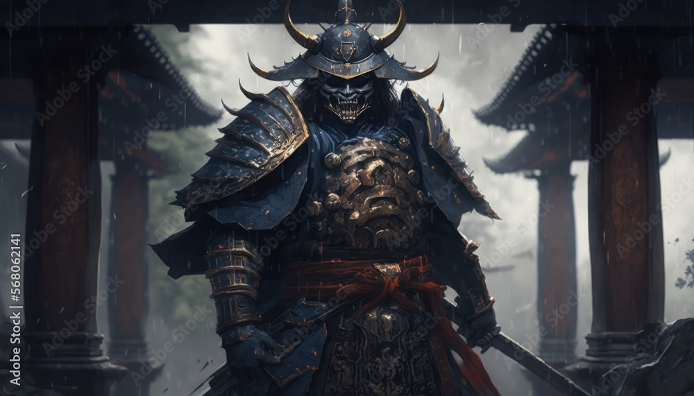 samurai armor concept art