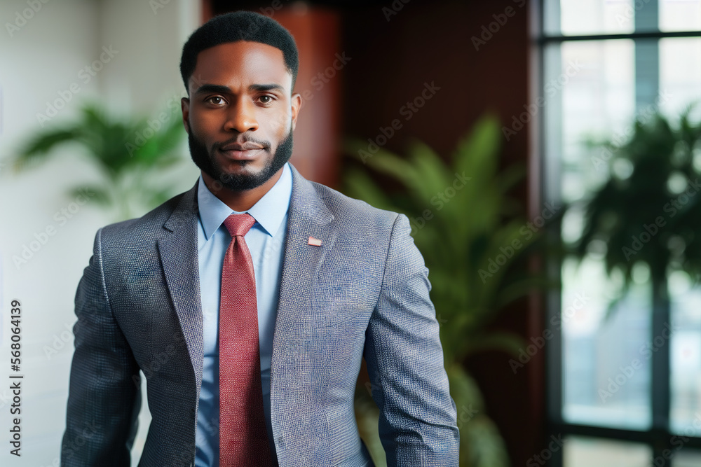 Angolan Male Business CEO Exuding Authority and Prestige Generative AI Photo Angolan Male Business CEO Exuding Authority and Prestige Generative AI Photo