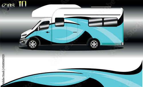 racing background vector for camper car wraps and more