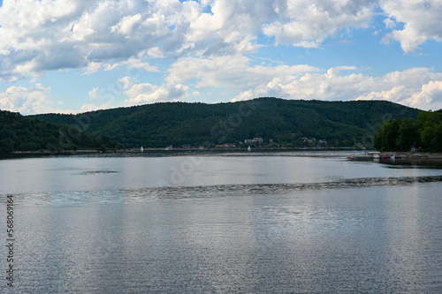 View of the lake Eder s in Germany