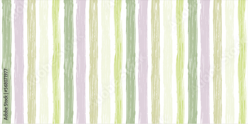 Stripes pattern, spring green striped seamless vector background, grass brush strokes. pastel grunge stripes, watercolor paintbrush line