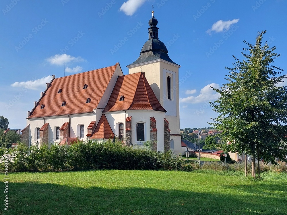 Catholic Church in Vlasim, Czech republic, Central bohemia region
