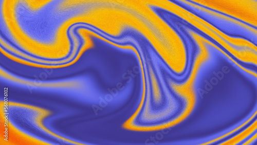 Abstract Liquid Gradient Landscape Background