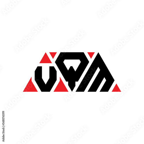 Free Download VQM triangle letter logo design with triangle shape. VQM triangle logo design monogram. VQM triangle vector logo template with red color. VQM triangular logo Simple, Elegant, and Luxurious Logo... - GFXLoad