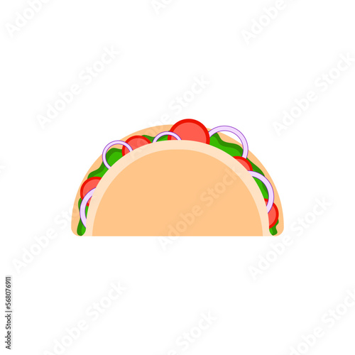Dosa vector Illustration on isolated background