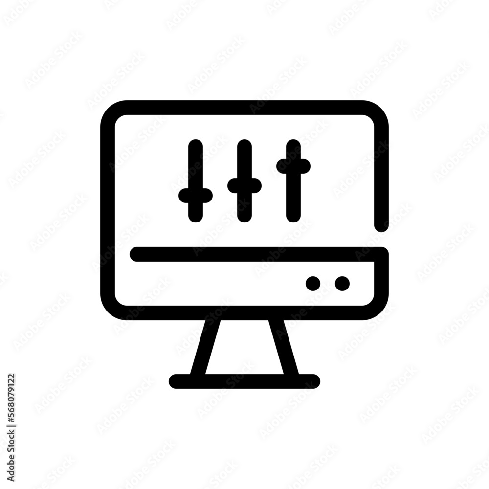 adjust line icon adjust line icon
