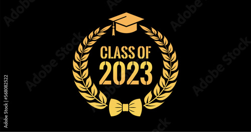 Class of 2023 graduation award emblem