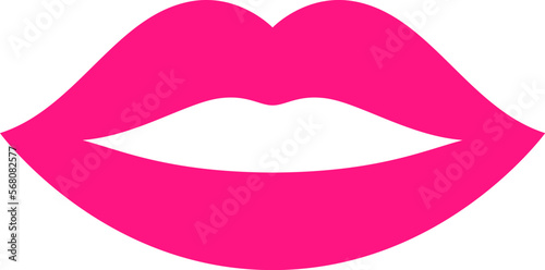 Mouth and lips vector icon