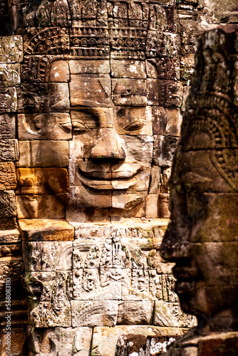 Angkor Wat temples in Cambodia Siem Reap Province photo