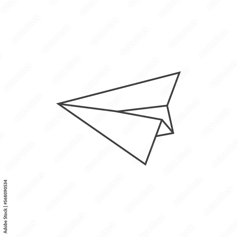 Paper Plane Collection For Design Element Template Paper Plane Collection For Design Element Template