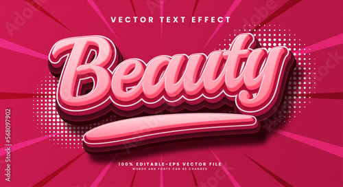 Organic matter 3d editable vector text style effect, suitable for natural organic themes