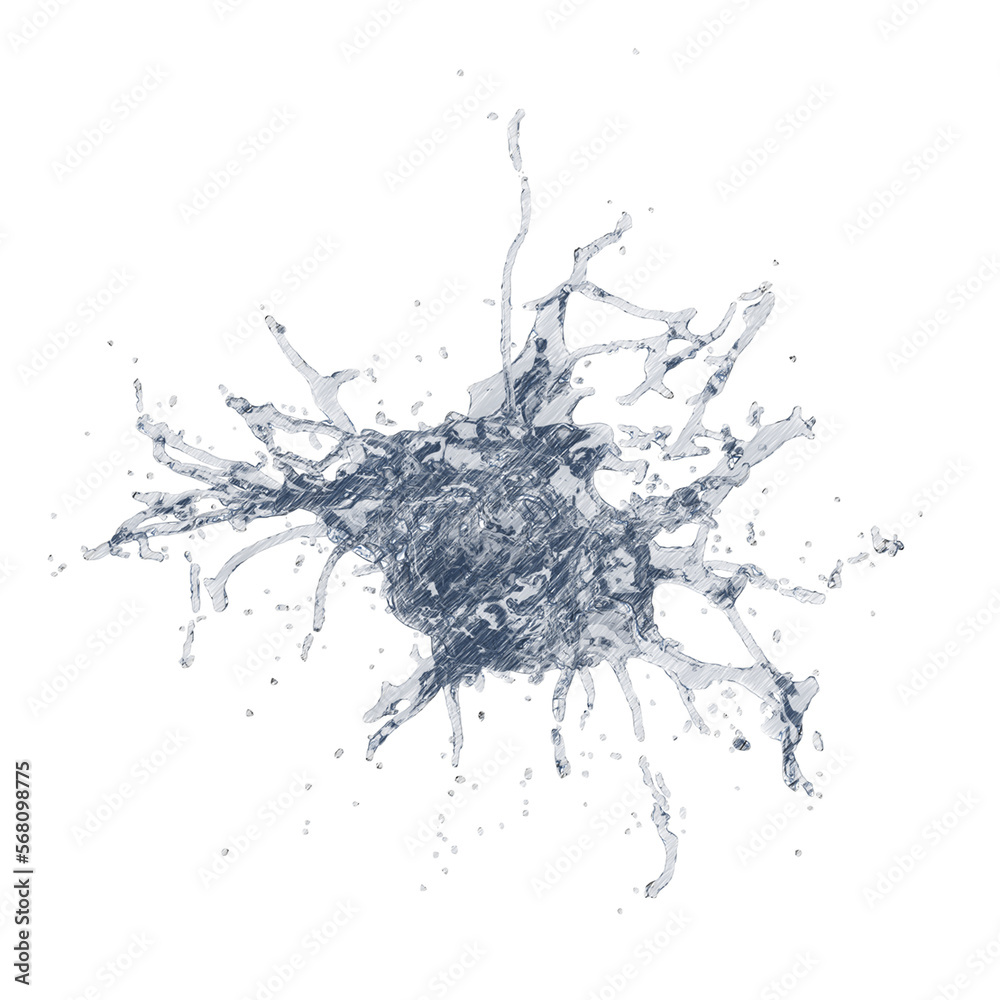 Water splash isolated transparent background drawing
Water splash isolated transparent background drawing