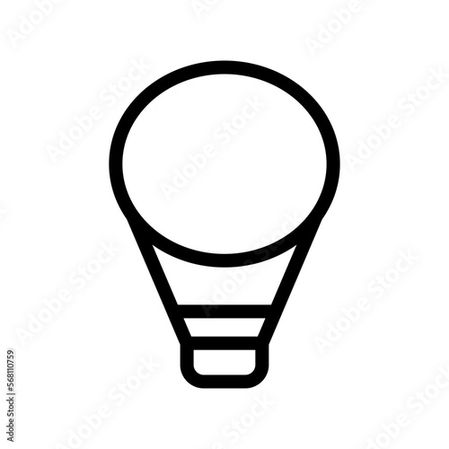 Air Balloon icon template PNG