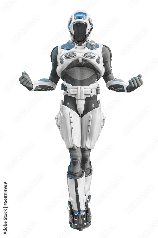 astronaut in green exo suit exploring arround astronaut in green exo suit exploring arround