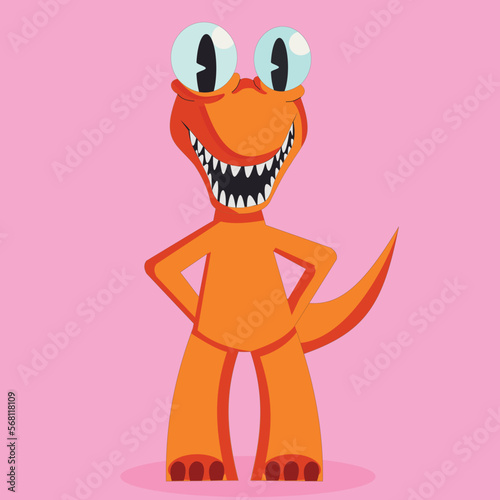 Rainbow friends Orange. New Roblox Character. photo