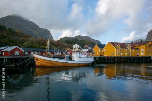 Nusfjord is one of the many fishing village in Lofoten Norway