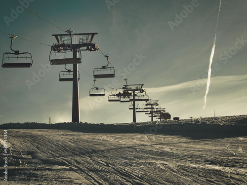 ski lift chairs