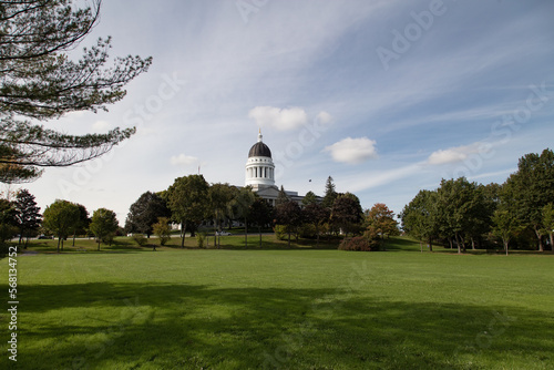Obraz na płótnie Maine state capitol building in Augusta, Maine. w salonie