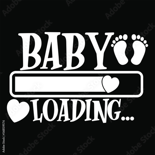 Baby loading svg design 