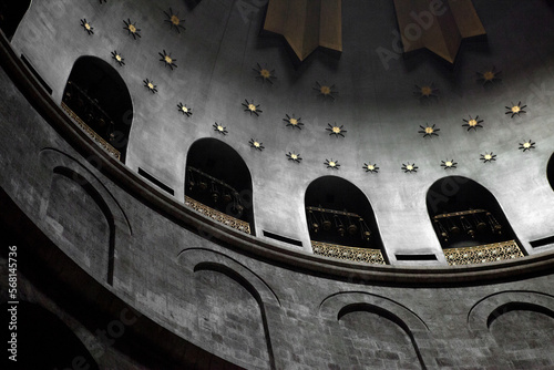 The holy tomb of Jesus in Jerusalem. photo