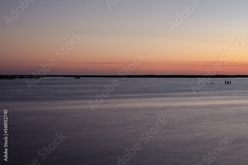 Sunset over beautiful Lake Okeechobee, Florida © Ryan