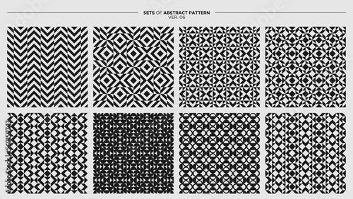 Fotografie Minimalist geometric abstract pattern surface design