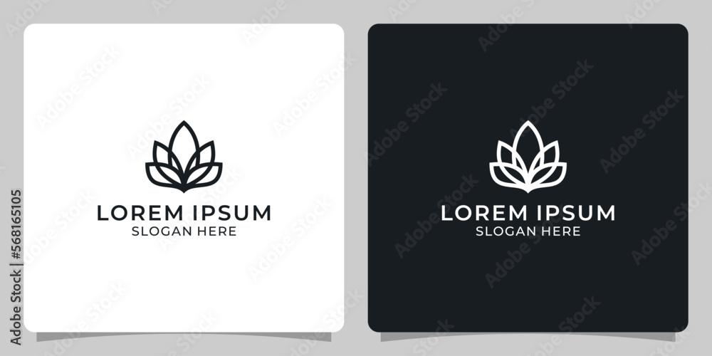 Abstract logo Beauty Spa salon Cosmetics brand Linear. Looped Leaf Logotype vector design Luxury Fashion Template. Abstract logo Beauty Spa salon Cosmetics brand Linear. Looped Leaf Logotype vector design Luxury Fashion Template.