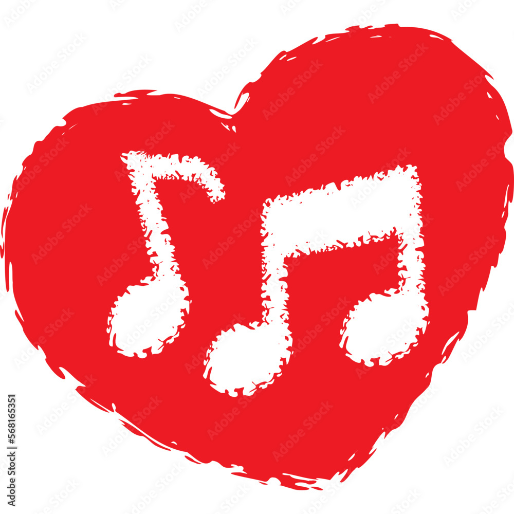 love music heart icon dry brush stroke style for decoration, website, web, mobile app, printing, banner, logo, poster design, etc. love music heart icon dry brush stroke style for decoration, website, web, mobile app, printing, banner, logo, poster design, etc.