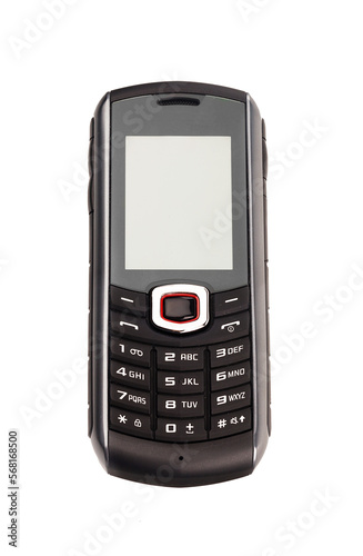 A retro Black mobile phone