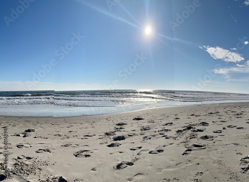 beach and sea