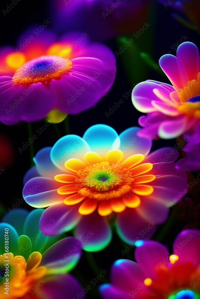 dreamy flowers wallpaper