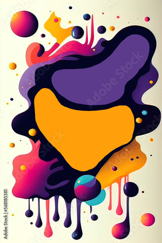 Abstract bright cover backg...