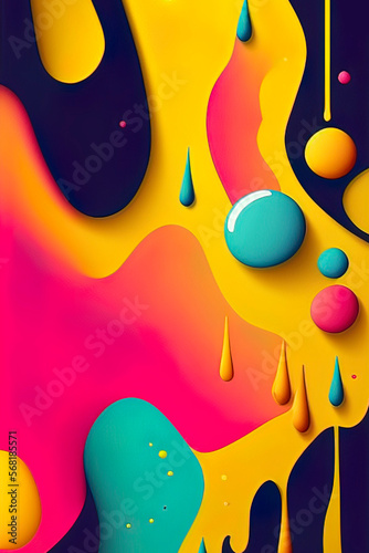 Abstract bright cover backg...