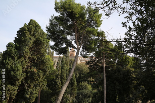 Park Villa d'Este in Tivoli, Lazio Italy photo