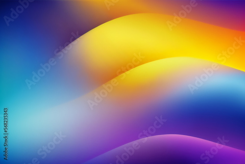 Soft colorful gradient background, desktop wallpaper, copy space, texture