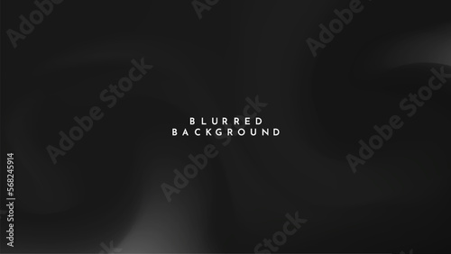 Black Gradient Blur Abstract background. Modern background design. fluid background.liquid color . Fit for website, banners, wallpapers, brochure, posters