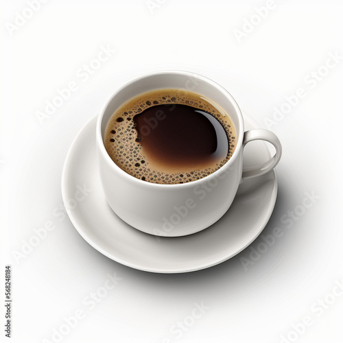 Beautiful cup of coffee (AI Generated)