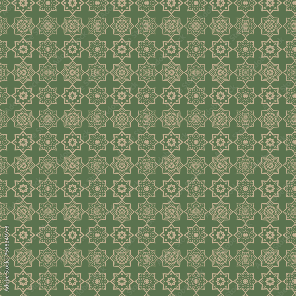 arrière-plan harmonieux, style oriental. 