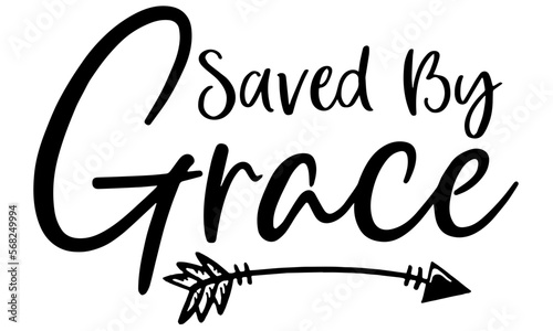 His Grace Is Enough SVG, Saved by Grace svg, Grace upon Grace SVG, Grace svg, instant download, Bible verse svg, Christian svg