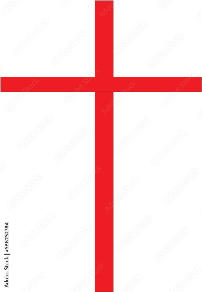 Obraz premium red cross