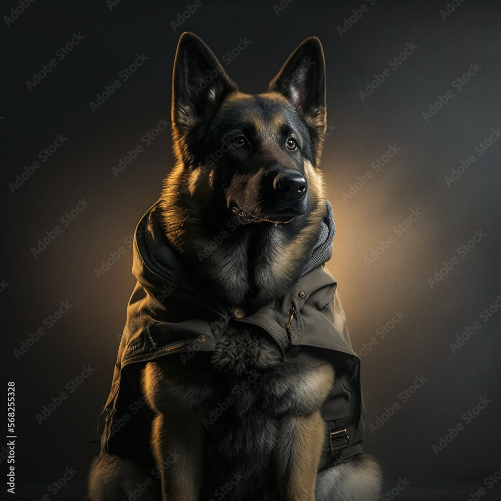 The Toughest Protector German Shepherd on Duty O Protetor mais Duro