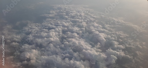 Nubes desde el avión