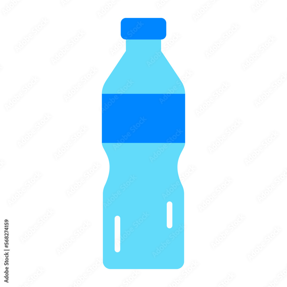 Water Bottle Flat Icon Water Bottle Flat Icon