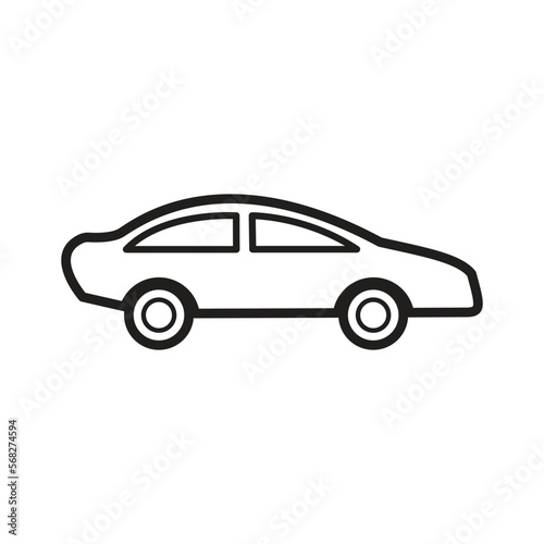 car transportation icon  vector  illustration design logo template flat style trendy collection