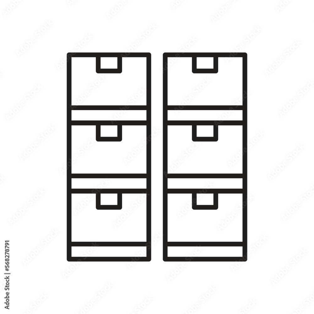 cardboard box icon vector illustration design logo template flat style trendy collection cardboard box icon vector illustration design logo template flat style trendy collection